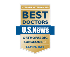 Best Doctor award for Dr. Raterman from U.S. News