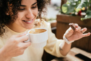 chocolate and coffee may help with afib